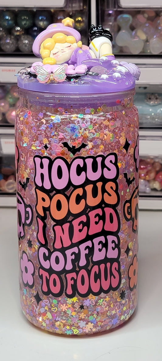 Hocus Pocus Coffee Snow Globe Cup